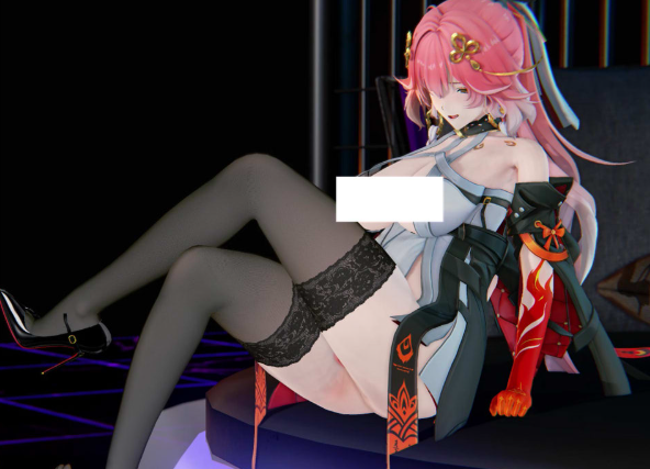 sola 同人大师 26年6月新作：[MMD]鸣潮-常离 2K无修版★全CV[1G]-小蛇ACG